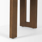 Tribeca Cream/Dark Brown Open Back Dining Side Chair (Set of 2)