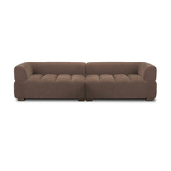 Warner Channel Brown 2-Piece Sofa Set