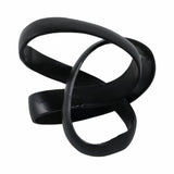 Dashport Black Aluminum Knot Sculpture - 14585-03EC