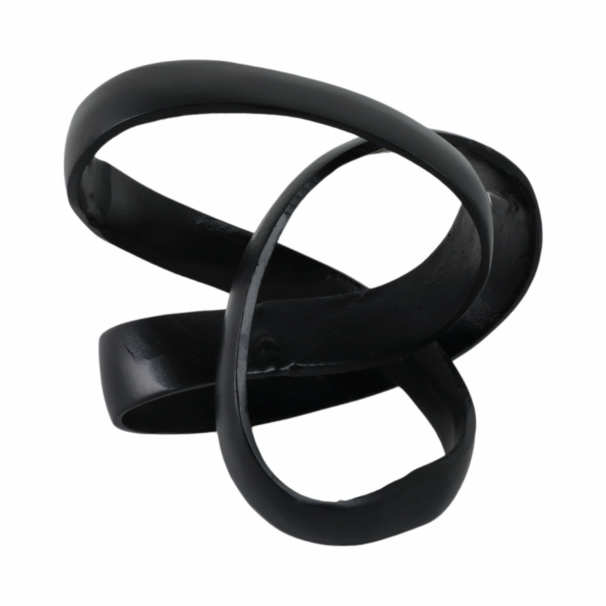 Dashport Black Aluminum Knot Sculpture - 14585-03EC