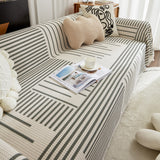 Waffle Lattice Fabric Sofa Cover, Multi-purpose Soft Sofa Throw, Couch Cover Blanket Throws for Couches