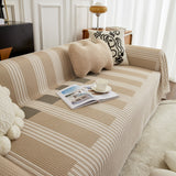 Waffle Lattice Fabric Sofa Cover, Multi-purpose Soft Sofa Throw, Couch Cover Blanket Throws for Couches
