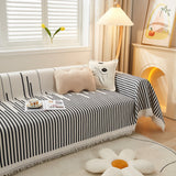 Couch Cover for Most Shape Sofas, Waffle Lattice Sofa Cover Throw, Washable Furniture Covers for Pets