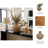 Bullard Natural Woven Jute Vase
