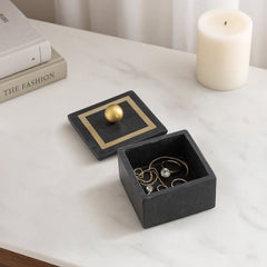 Connorhaven Black/Gold Small Box