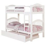 Heartland White Twin/Twin Bunk Bed