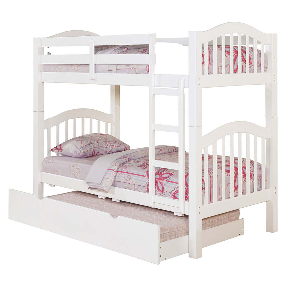 Heartland White Twin/Twin Bunk Bed