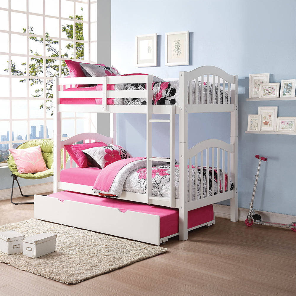 Heartland White Twin/Twin Bunk Bed