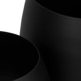 Albafield Black Planters (Set of 2)