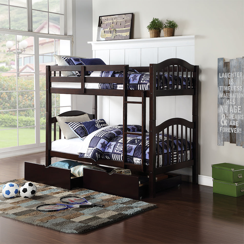 Heartland Espresso Twin/Twin Bunk Bed