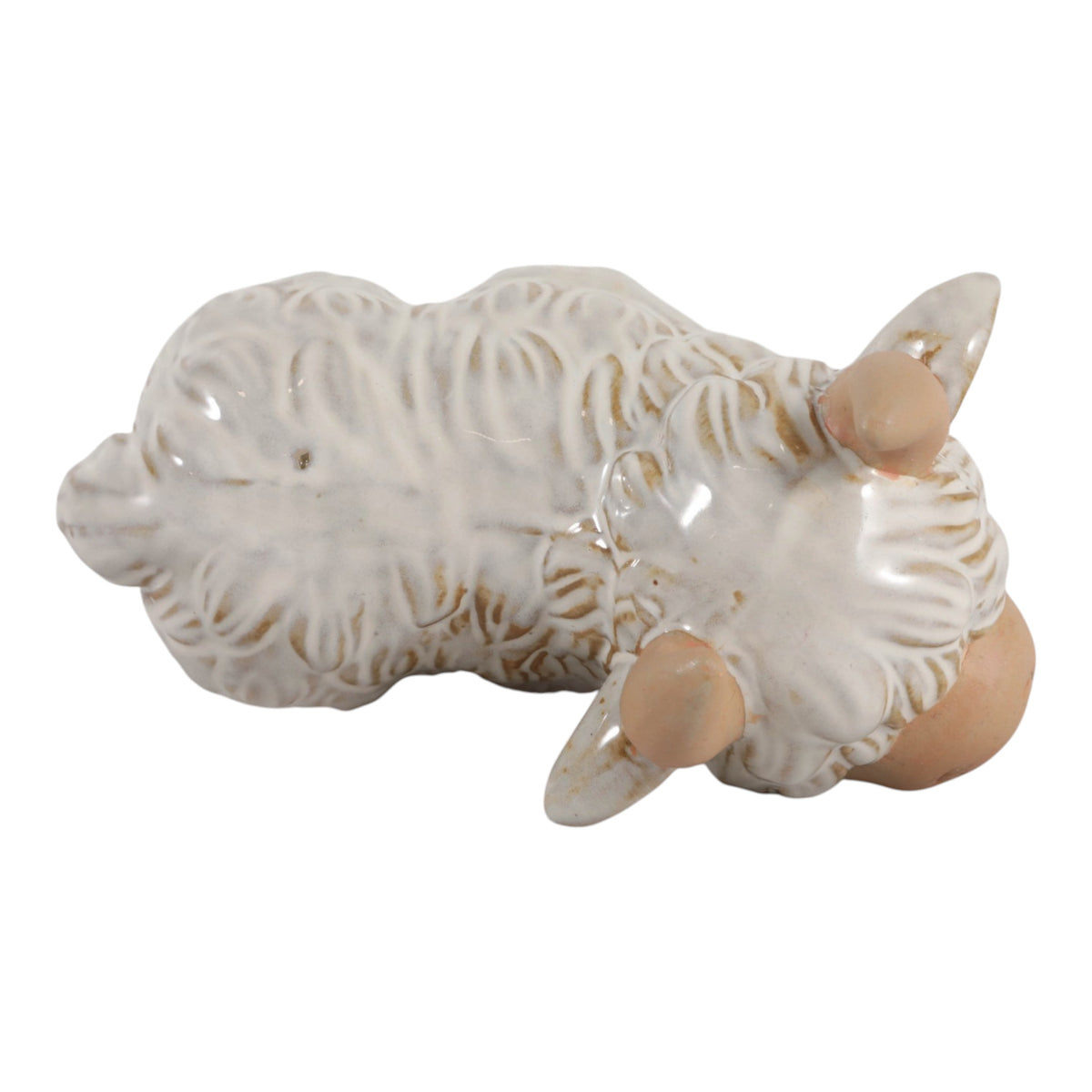 Schilling Tan Ceramic Highland Cow
