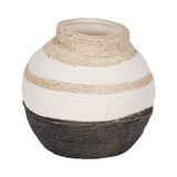 Alicemill Multicolor Striped Woven Textured Vase