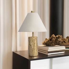 Youngstown Gold Resin Textured Table Lamp