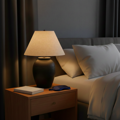 Darrenway Black/Tan Lamp