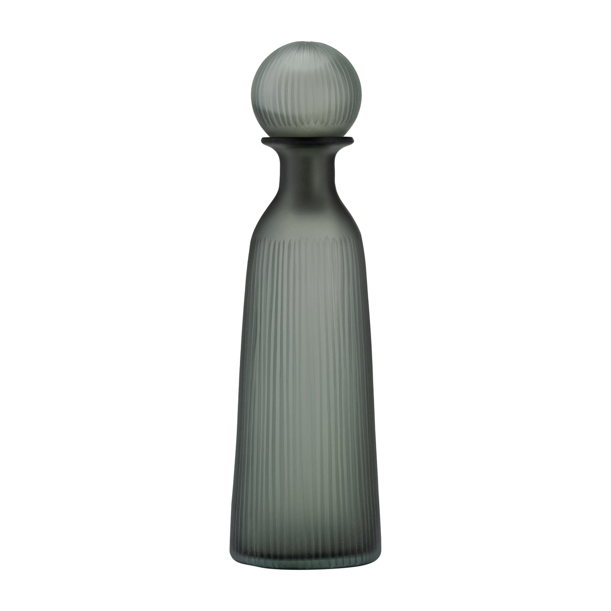 Elsa Green/Smoke Small Glass Vase