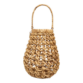 Coppervale Natural Large Chunky Woven Lantern