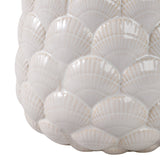 Camarillo Ivory Pink Beach Seashell Candle