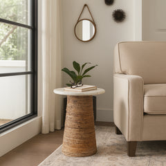 Bryngate Ivory/Tan Table