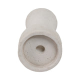 Carlin White Small Candle Holder