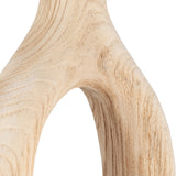 Independence Natural Wood Cut-Out Vase