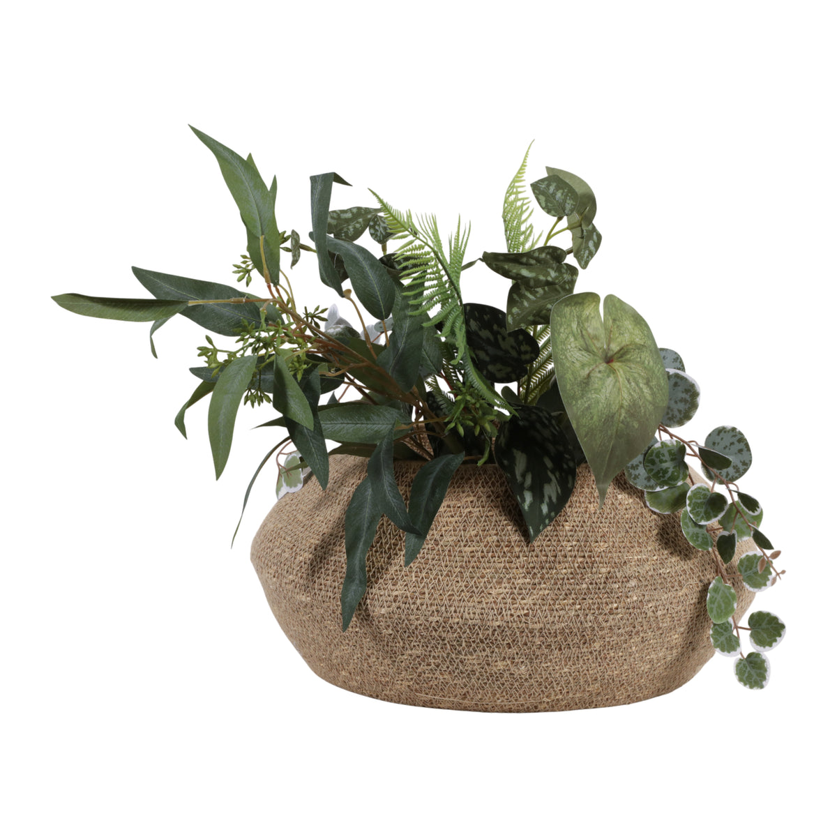 Glen Arbor Natural Woven Jute Basket