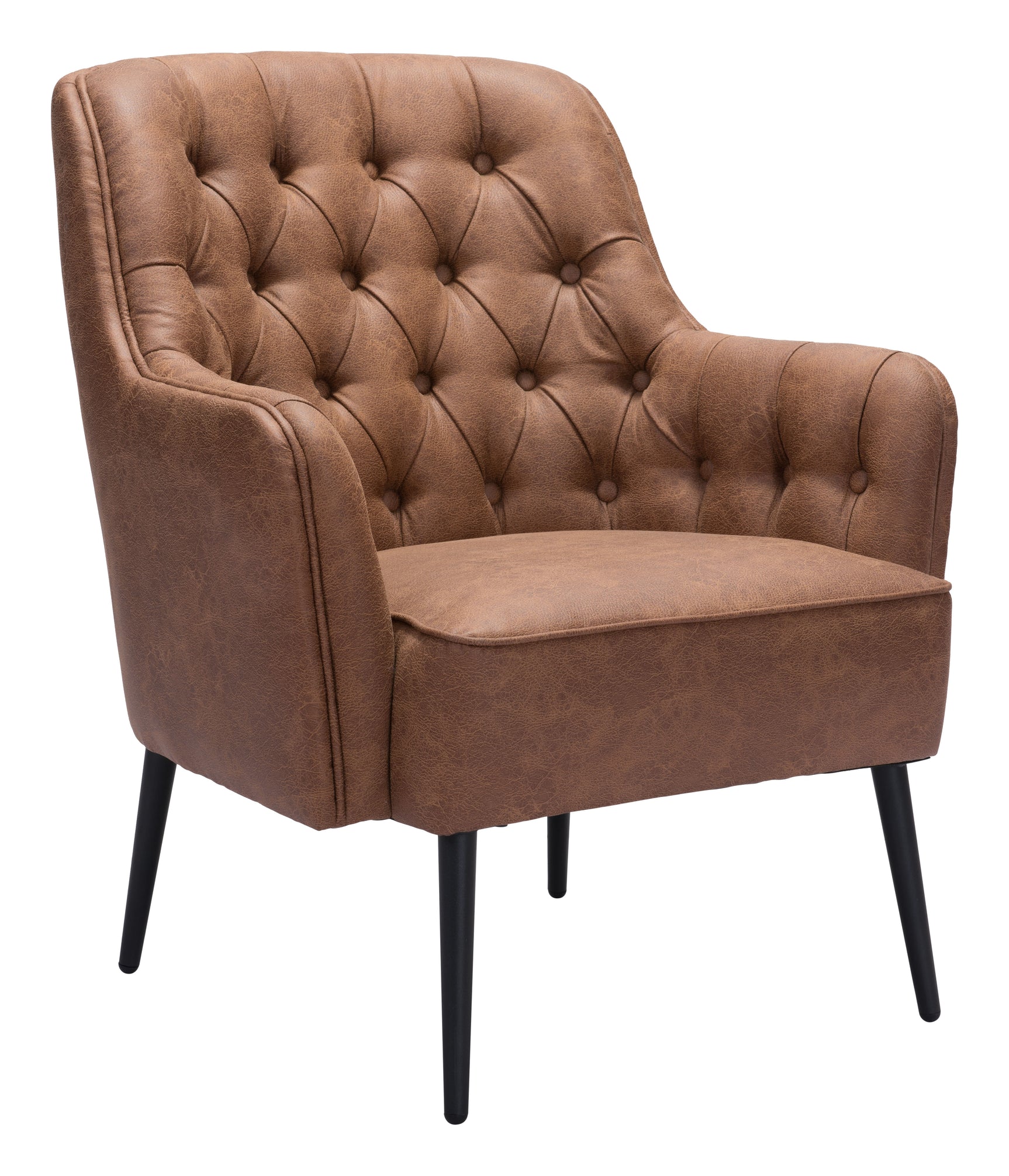 Tasmania Vintage Brown Accent Chair