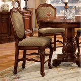Chateau De Ville Beige/Cherry Counter Height Chair (Set of 2)