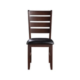 Urbana Black/Cherry Side Chair (Set of 2)