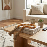 Taylor Light Brown Resin Garland