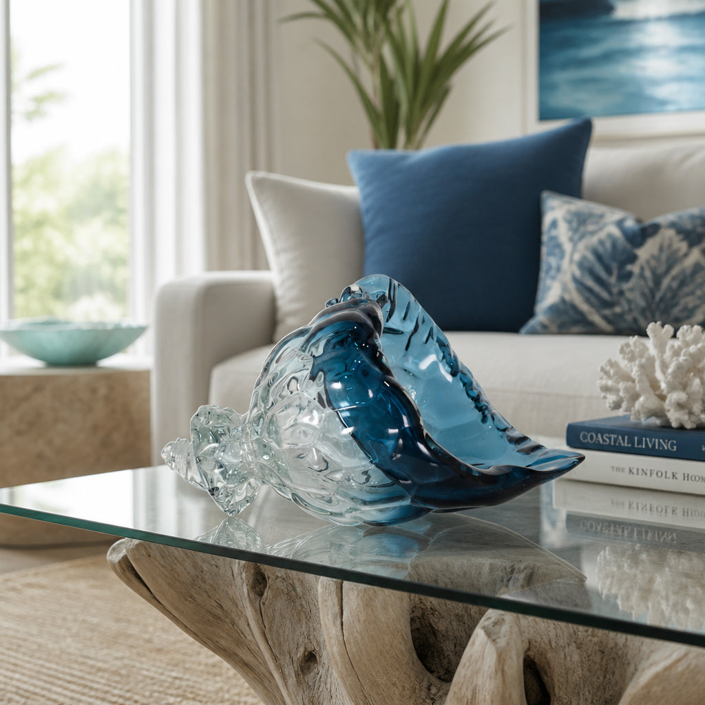 Brunohaven Blue/Clear Decor