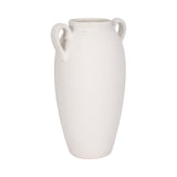 Laylaford White Ceramic Textured Jug with Handles