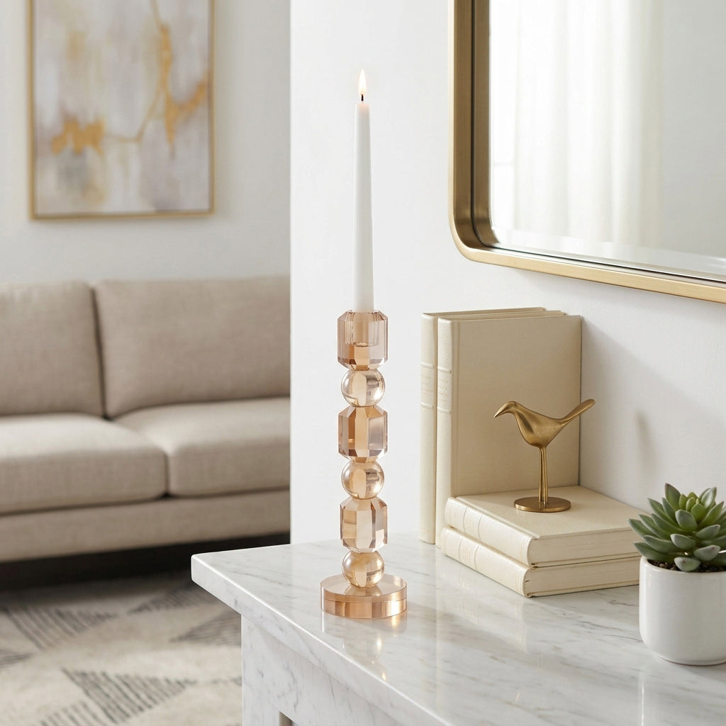 Tannerwick Orange Candle Holder