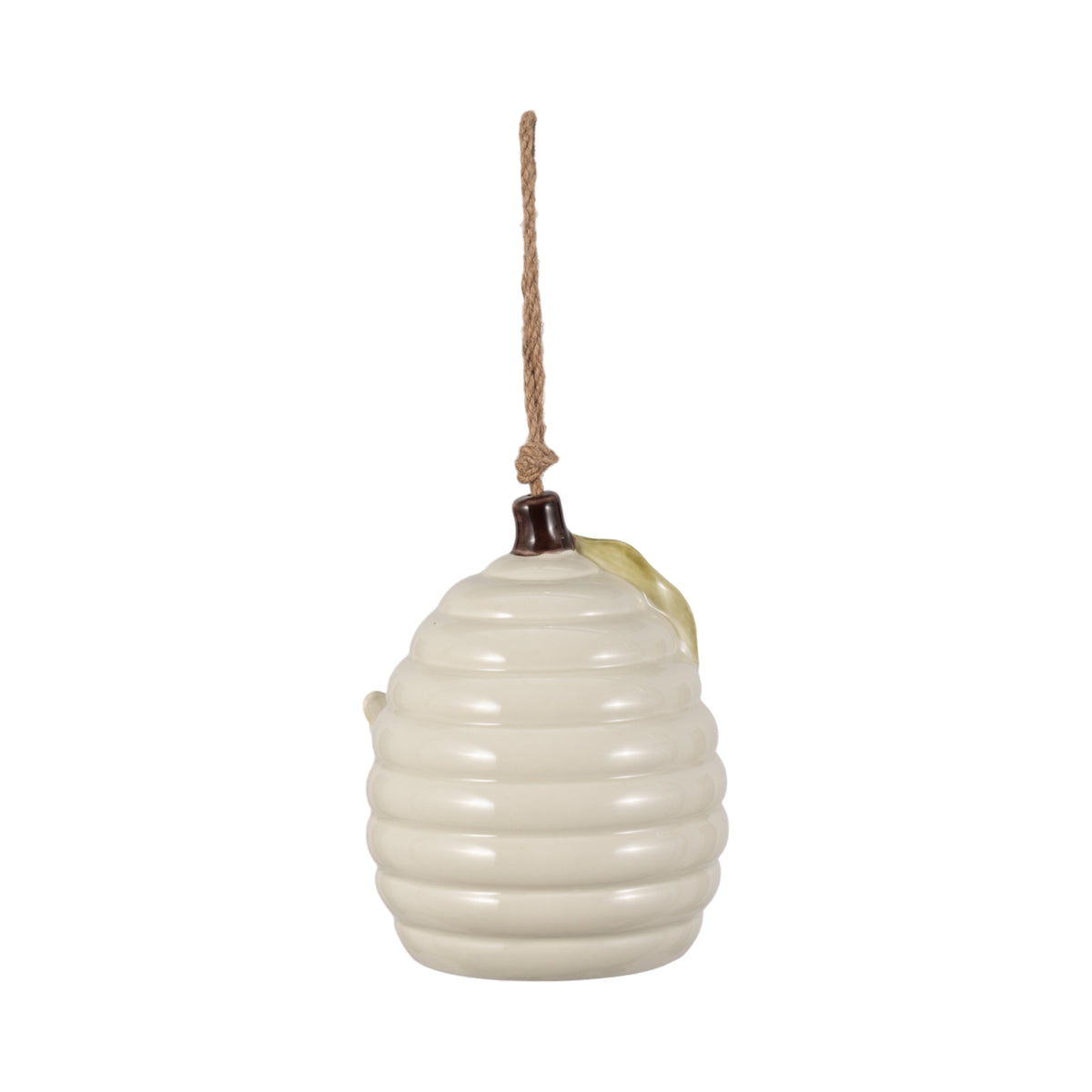 Badger Ivory/Yellow Beehive Bird Feeder