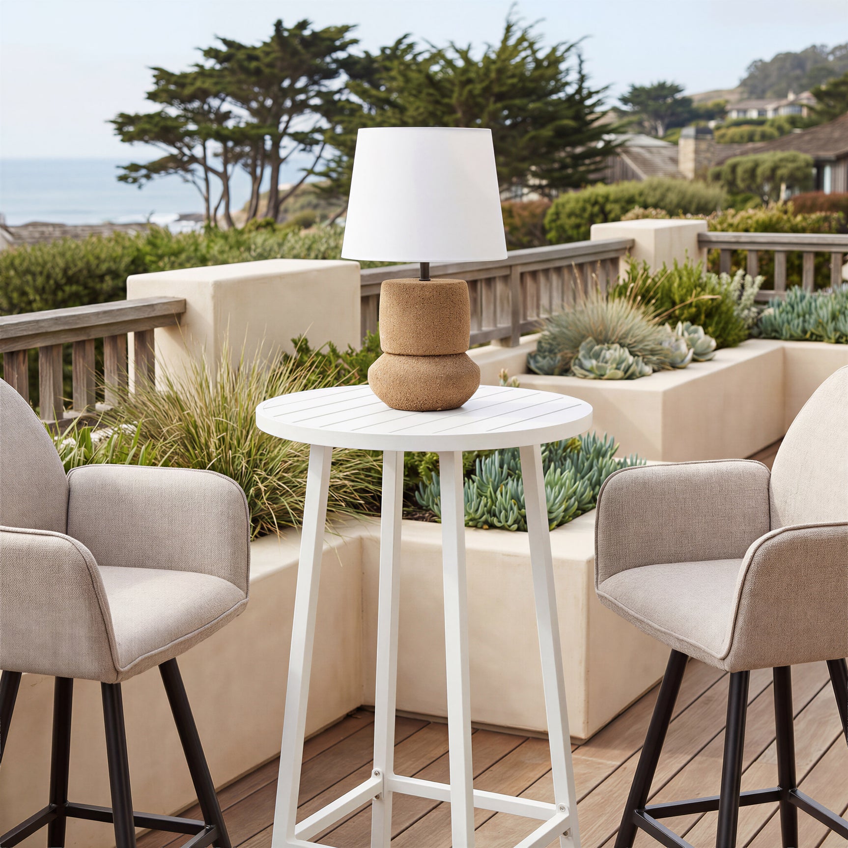 Seina Natural Solar Table Lamp