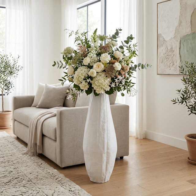 Fargogrove White Large Vase
