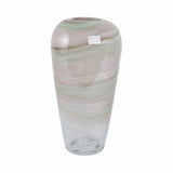 Liberty Clear Glass Crackled Vase