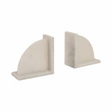 Julianwind White Bookends (Set of 2)