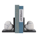 Pagewell White/Black Bookends (Set of 2)