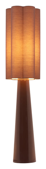 Violet Brown Floor Lamp