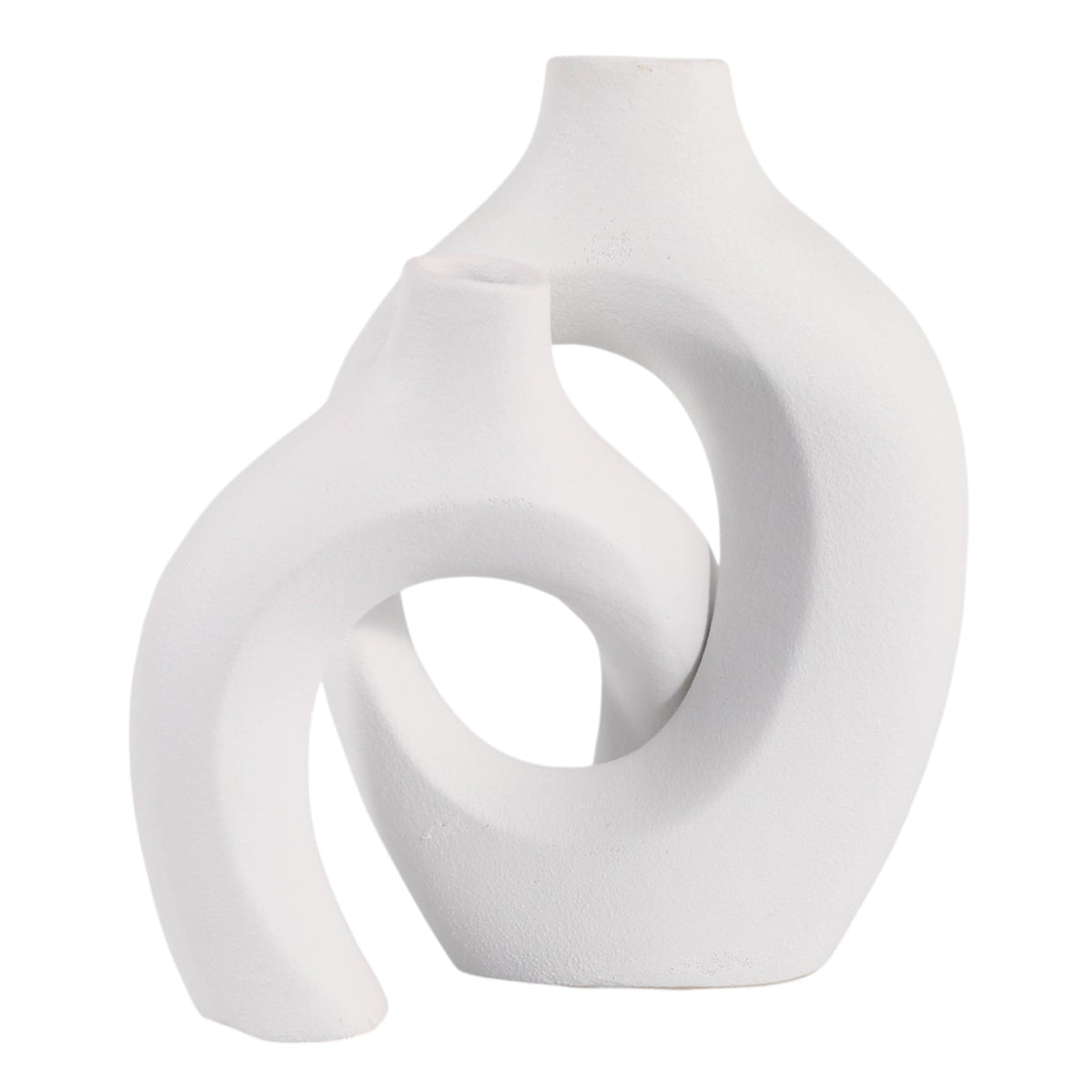 Burgessvale White Vases (Set of 2)