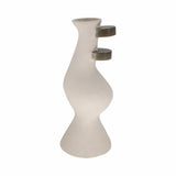 Romandale Ivory Ecomix Abstract Vase