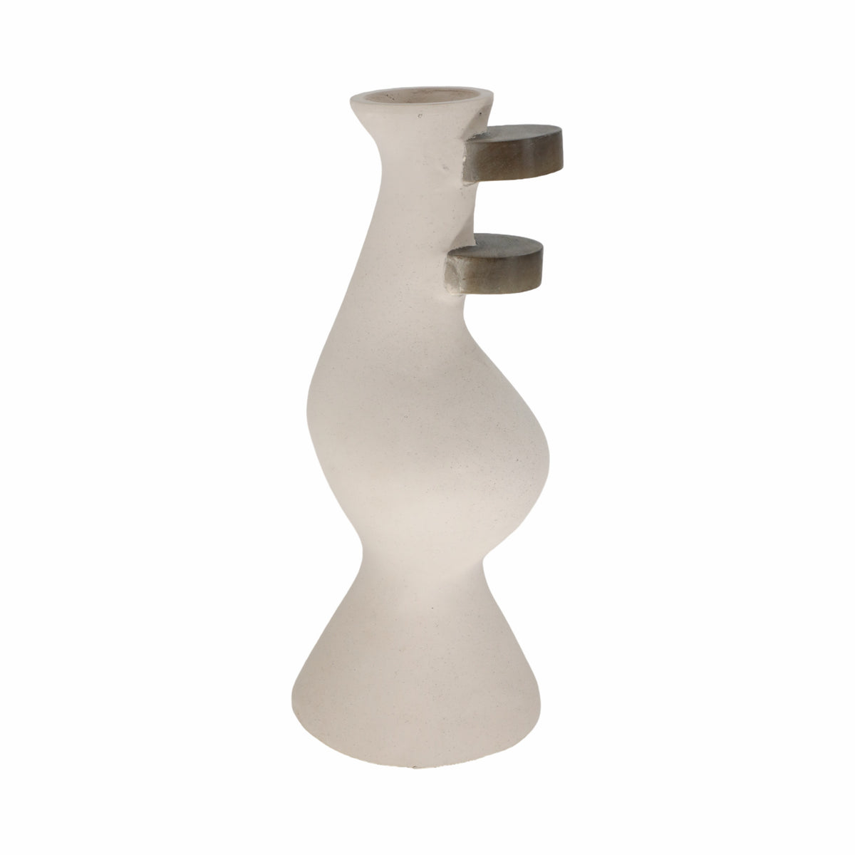 Romandale Ivory Ecomix Abstract Vase