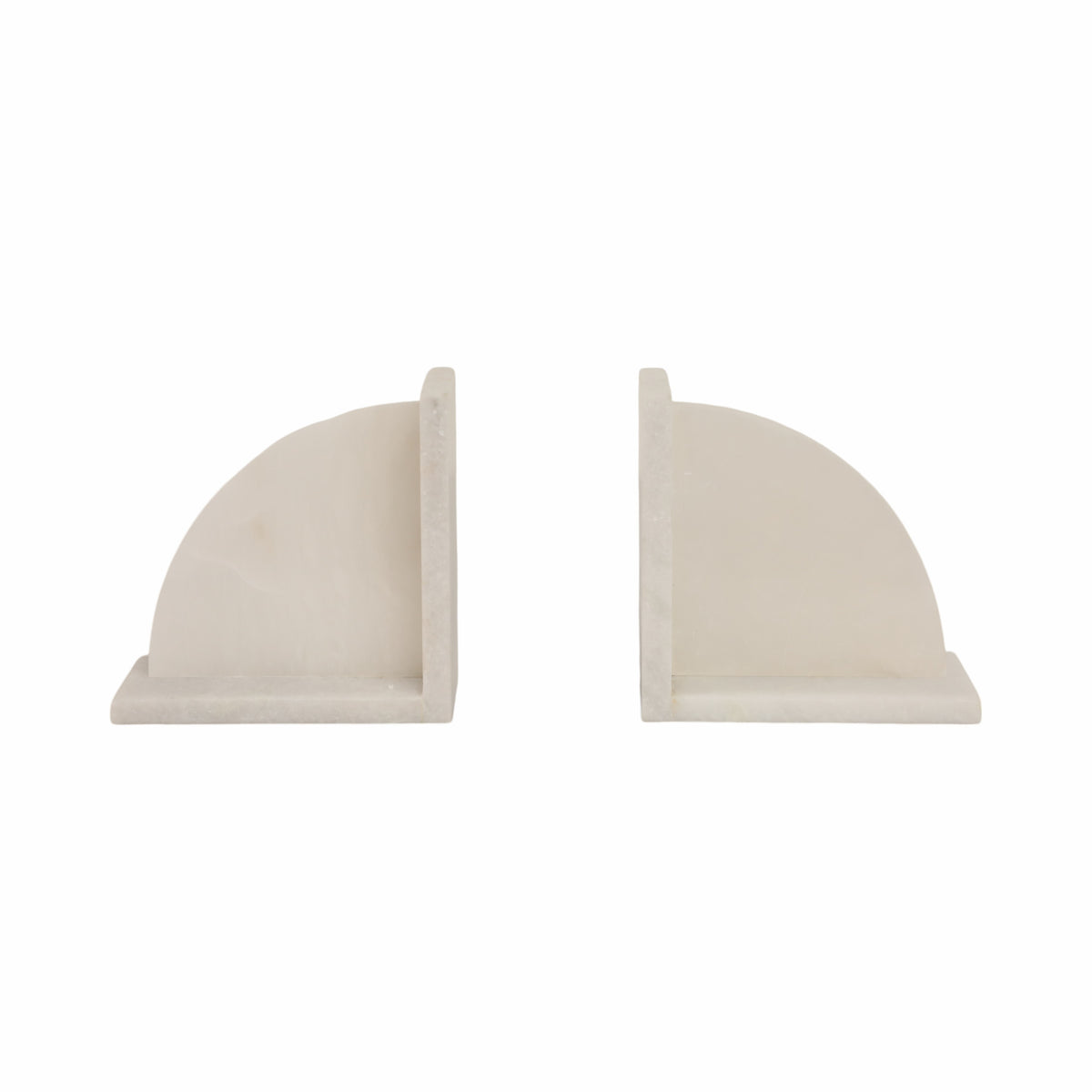 Julianwind White Bookends (Set of 2)