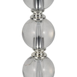 Wildflower Silver Crystal Table Lamps (Set of 2)