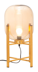 Wonderwall Gold Table Lamp
