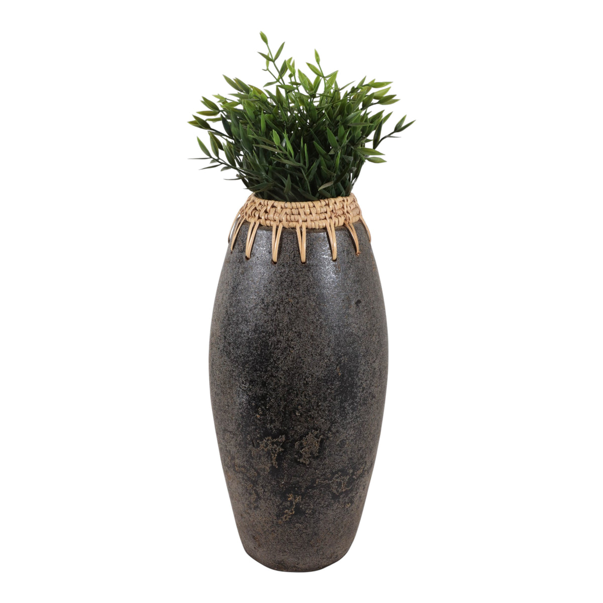 Byronholm Black/Tan Vase