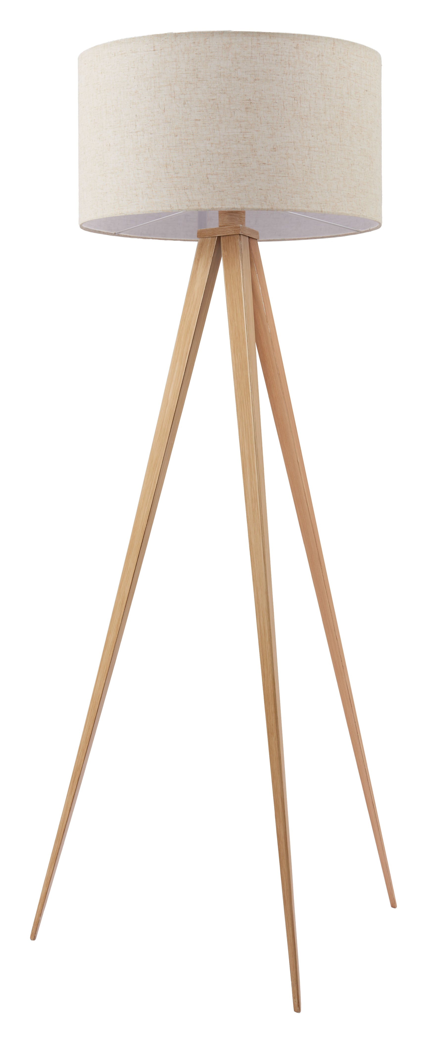 Imperial Beige & Natural Floor Lamp