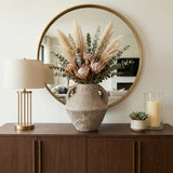 Ferris Tan/Ivory Large Vase