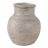 Shermangrove White Terracotta Jug with Handle