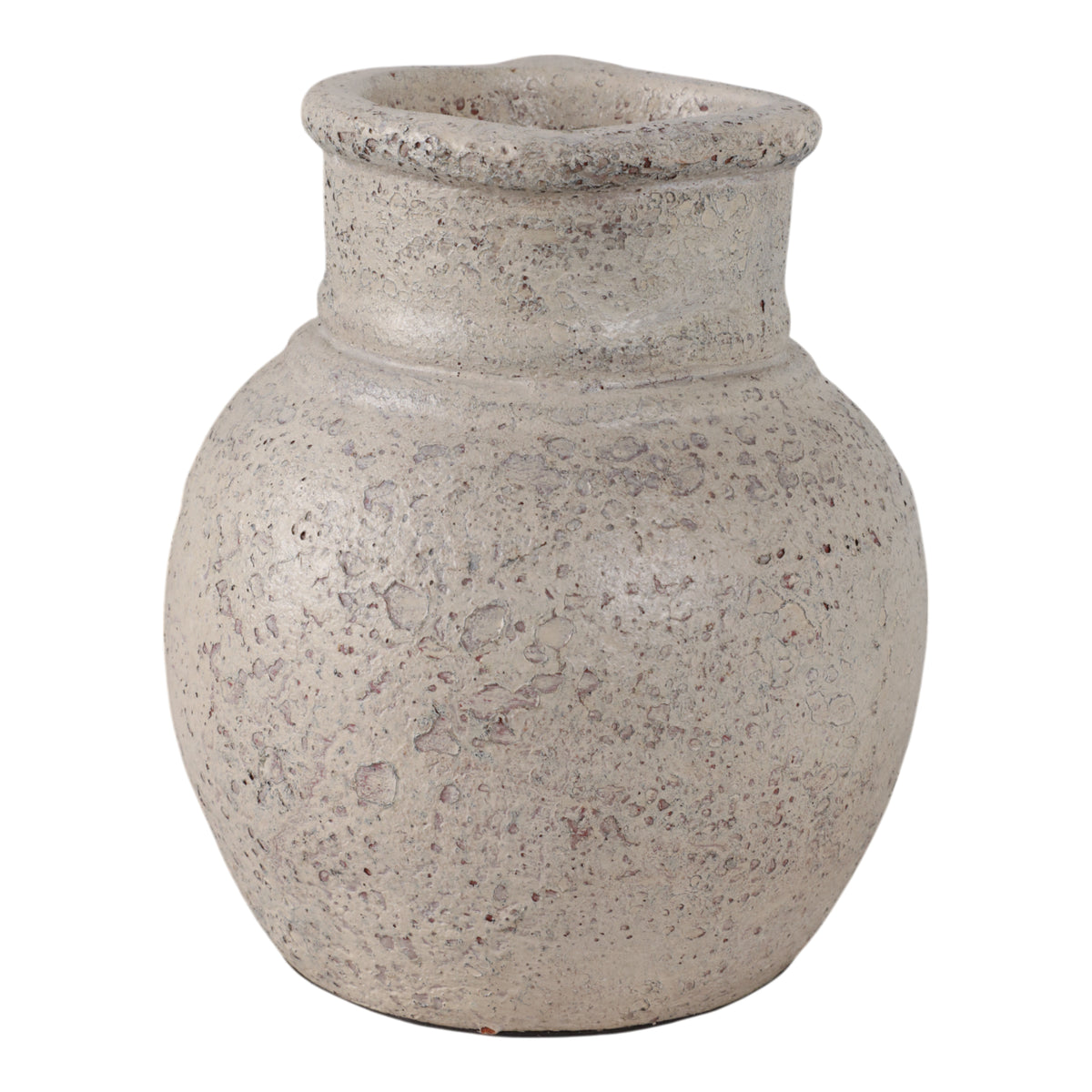 Shermangrove White Terracotta Jug with Handle